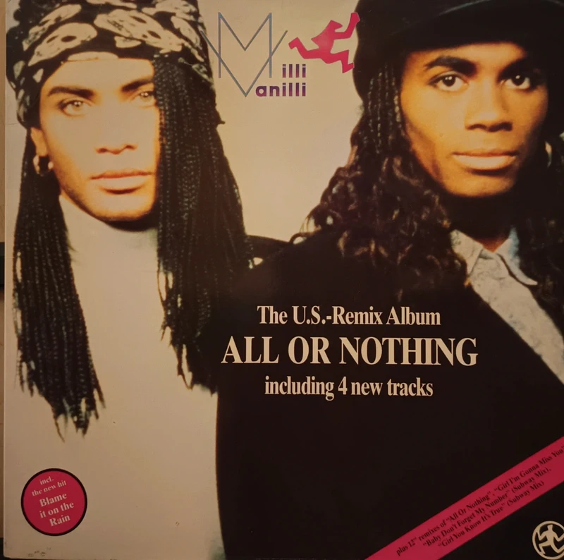 Disco vinilo Milli Vanilli "All or Nothing"