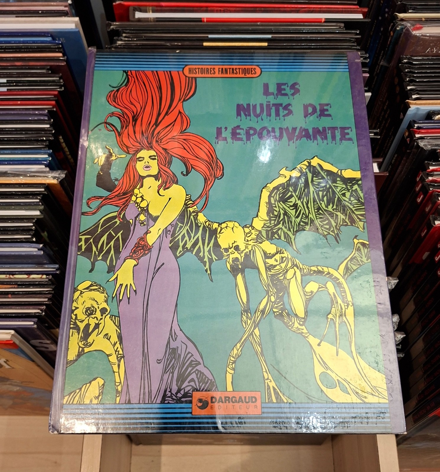 Les Nuits de l'épouvante _Beà - Maroto /Dargaud Histoires Fantastiques E.O. 1973