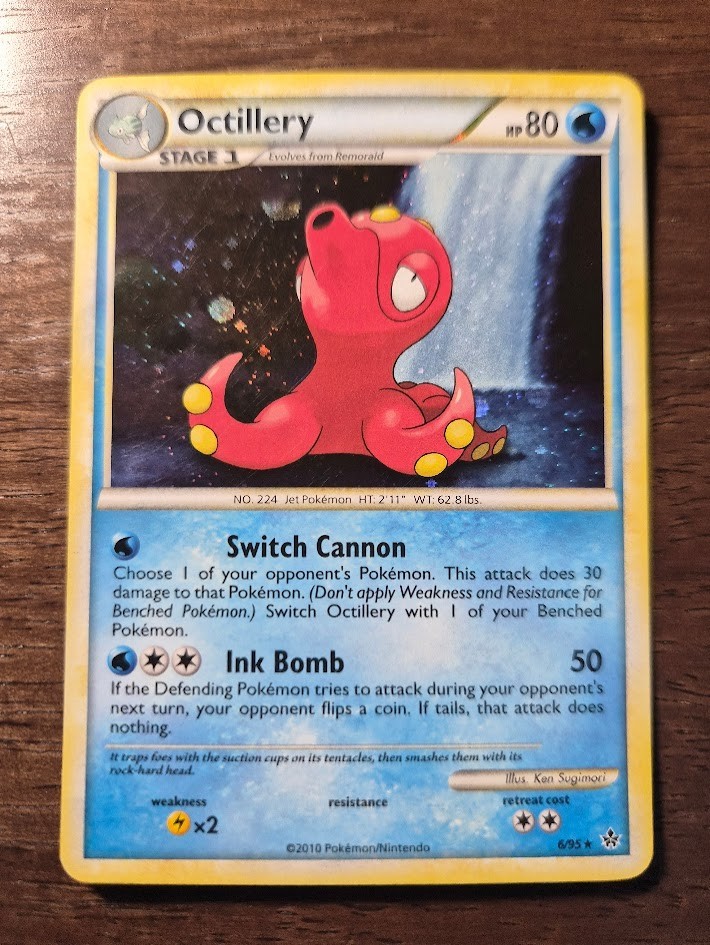 Octillery 6/95 Holo scatenato