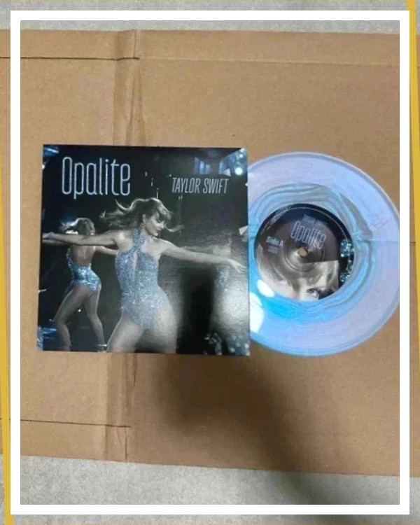 vinyle collector 7" de Taylor Swif Life of a Showgirl