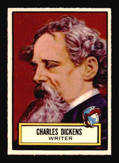 1952 Topps Look ‘n See#125 Charles Dickens - NM-MT