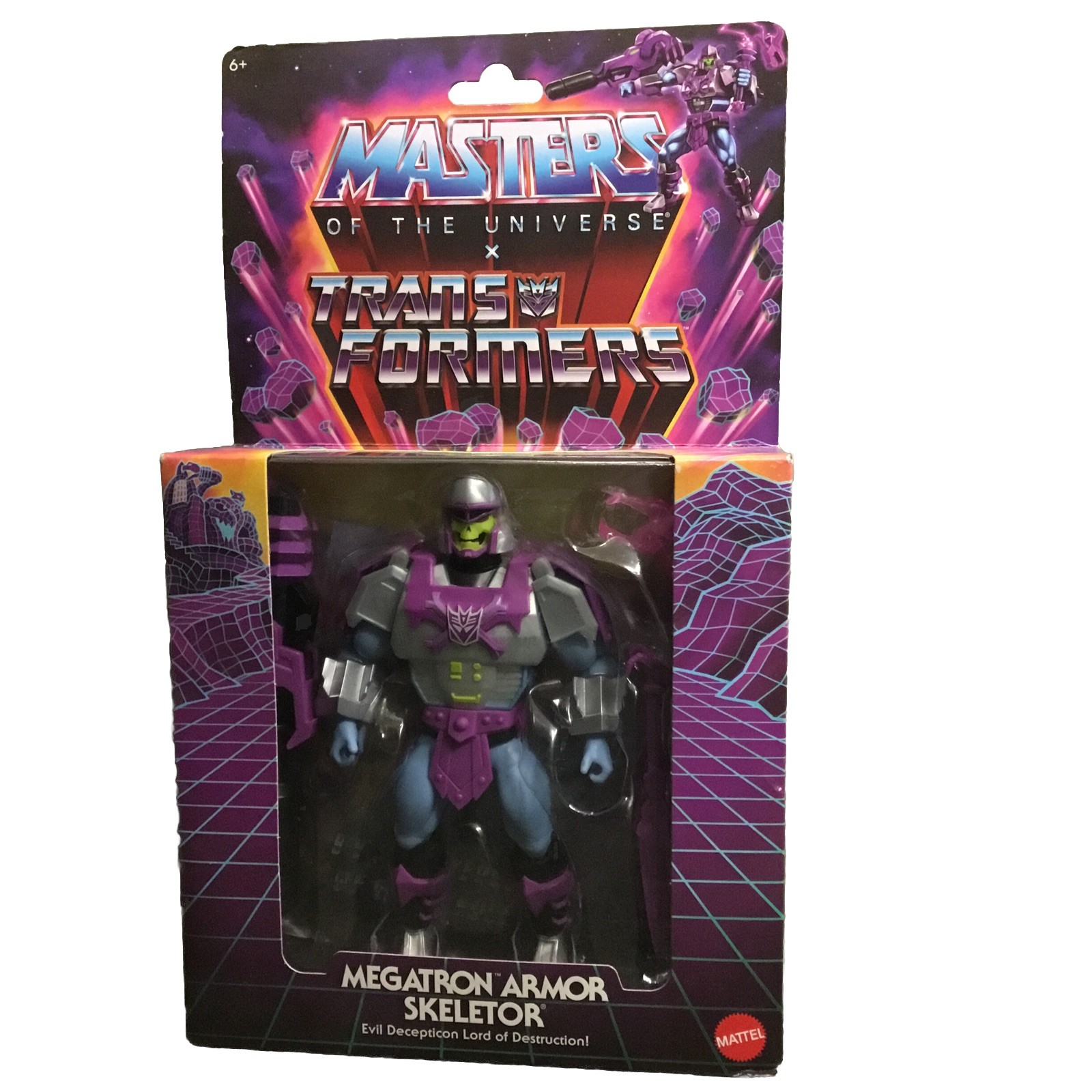 Scheletro Armatura Megatron di Mattel nuovo con scatola