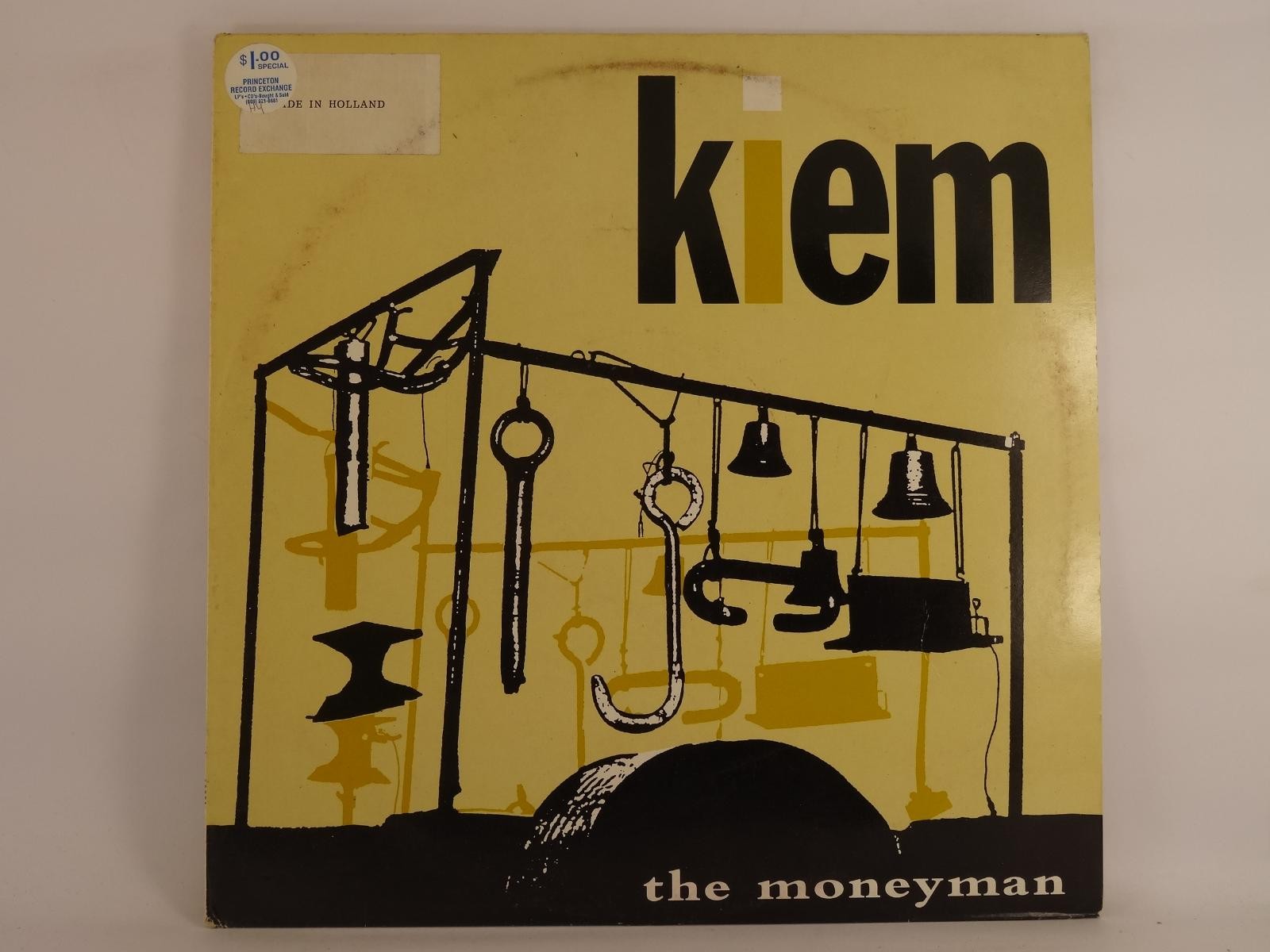 KIEM THE MONEYMAN (164) 2 Track 12" Single plus Picture Sleeve TORSO RECORDS