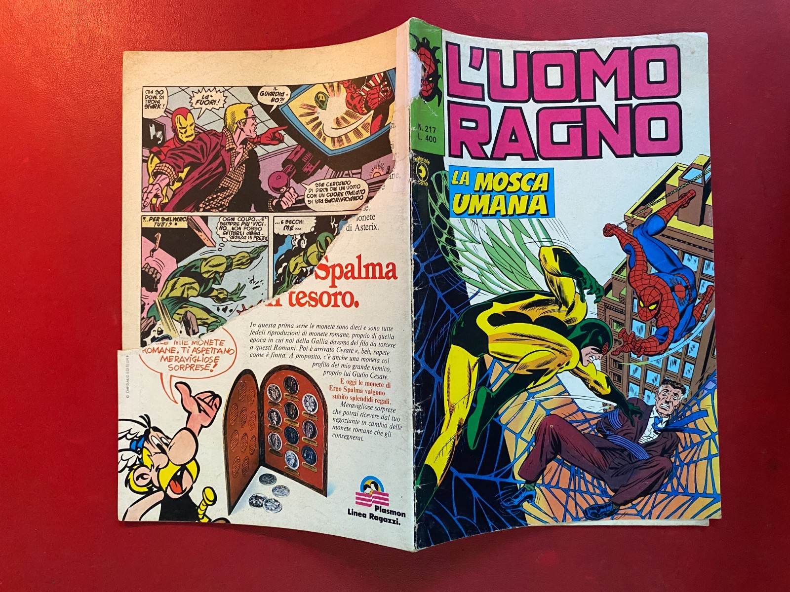 L'UOMO RAGNO n. 217 Ed. Corno (1978) Fumetto Marvel