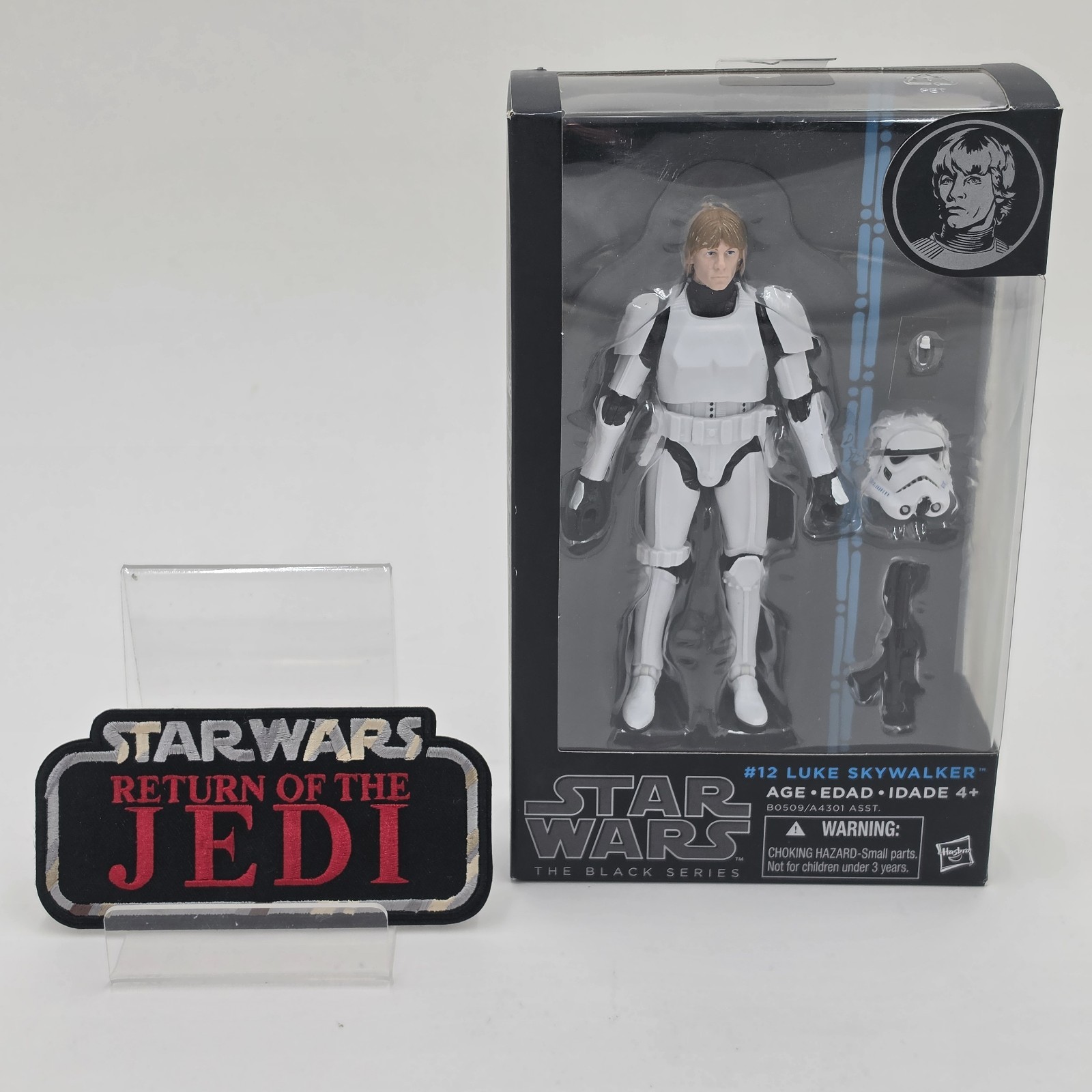NEW Star Wars Black Series #12 Luke Skywalker Stormtrooper 6" Figure | + Patch