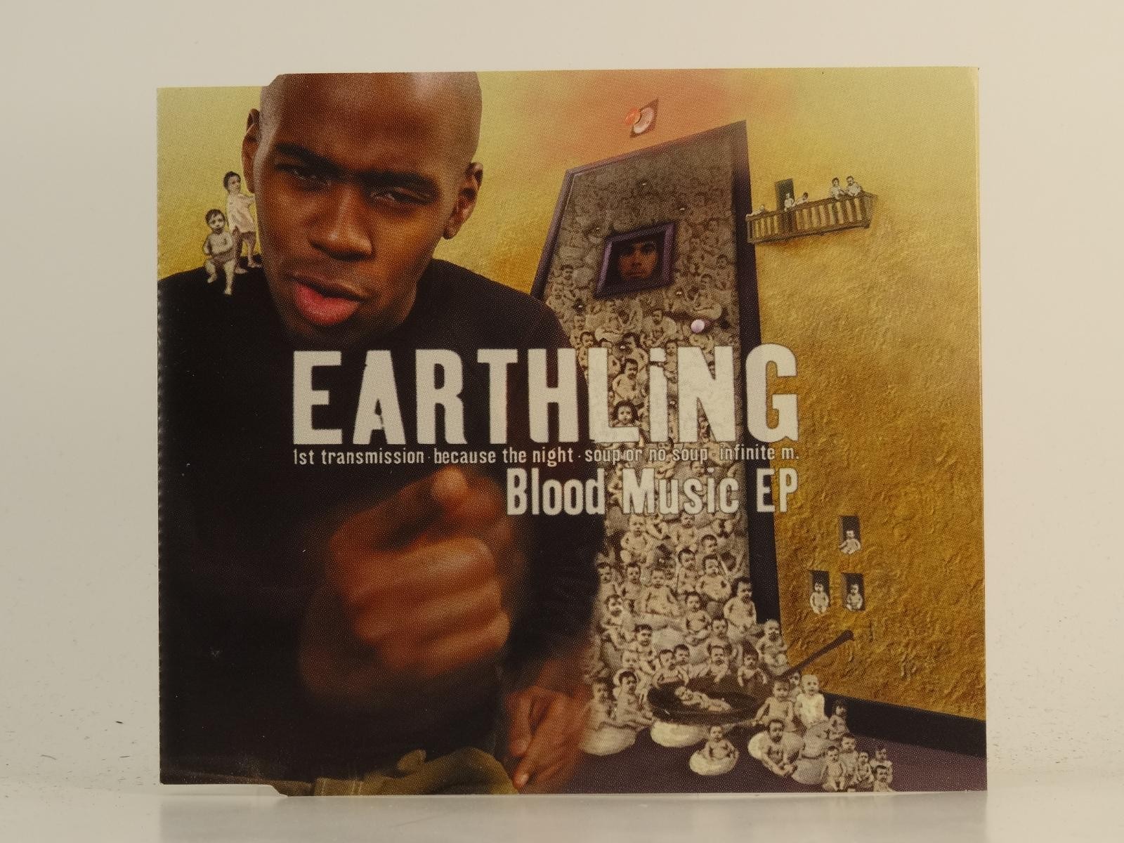 EARTHLING 1ST TRANSMISSION (H1) 4 Track CD Single including Picture Sleeve CHRYS