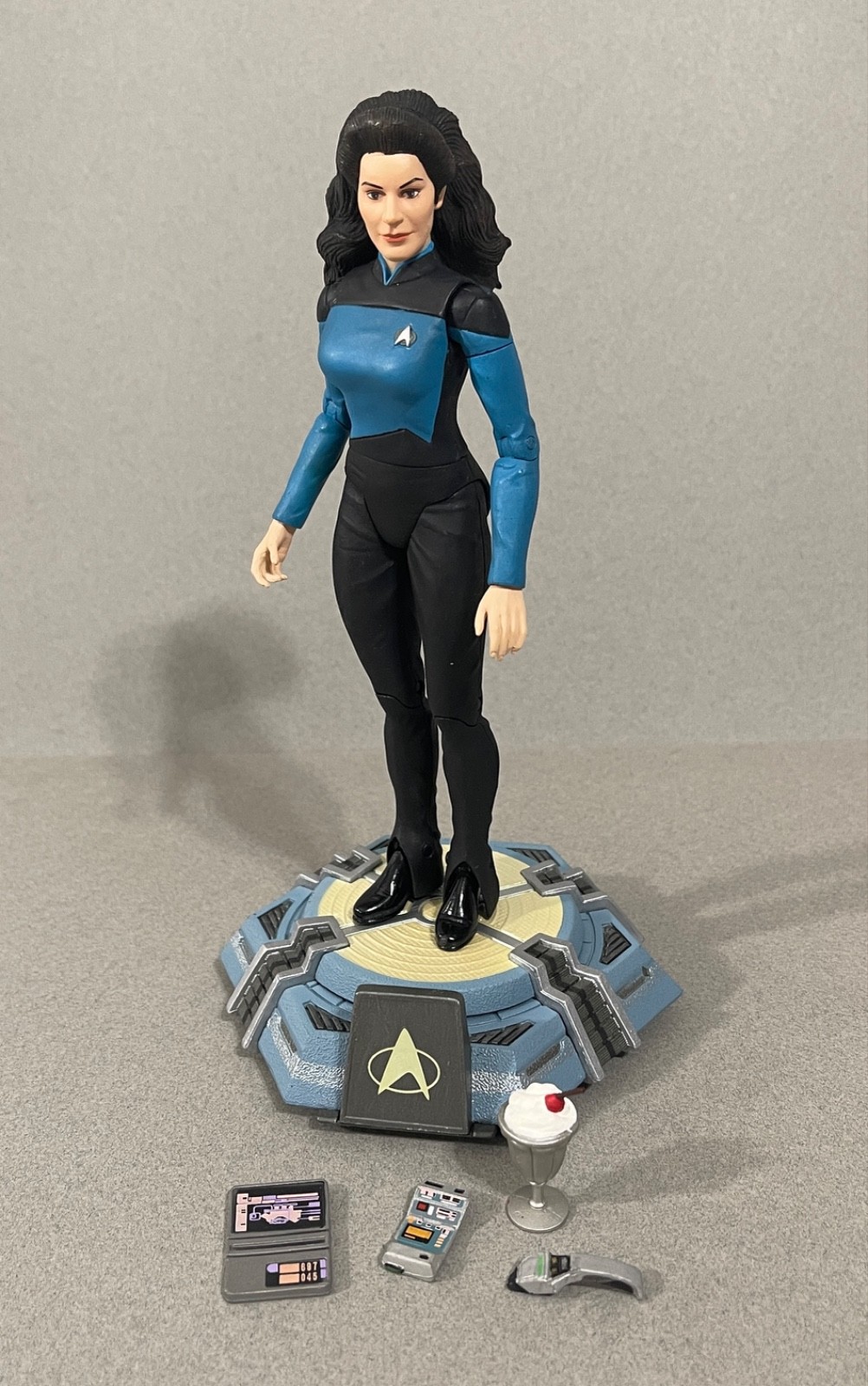 Star Trek TNG Diamond Select Counselor Deanna Troi stagione 7 prossima generazione