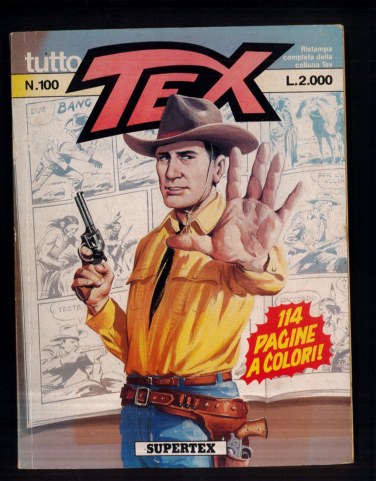 TuttoTex N.100 del 1991 "Supertex" Ottimo SBE ▓