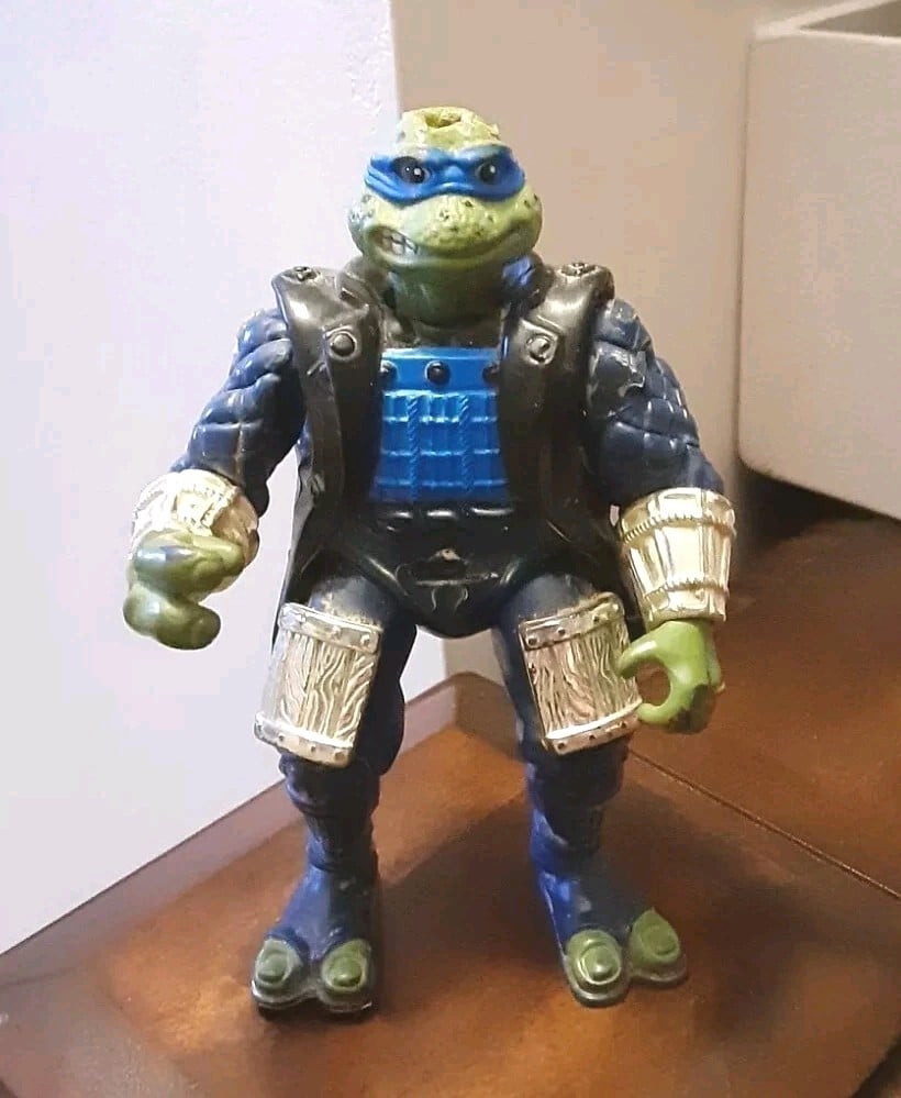 tartarughe ninja mutanti adolescenti Shogun Leonardo samurai Tmnt leo orso in metallo