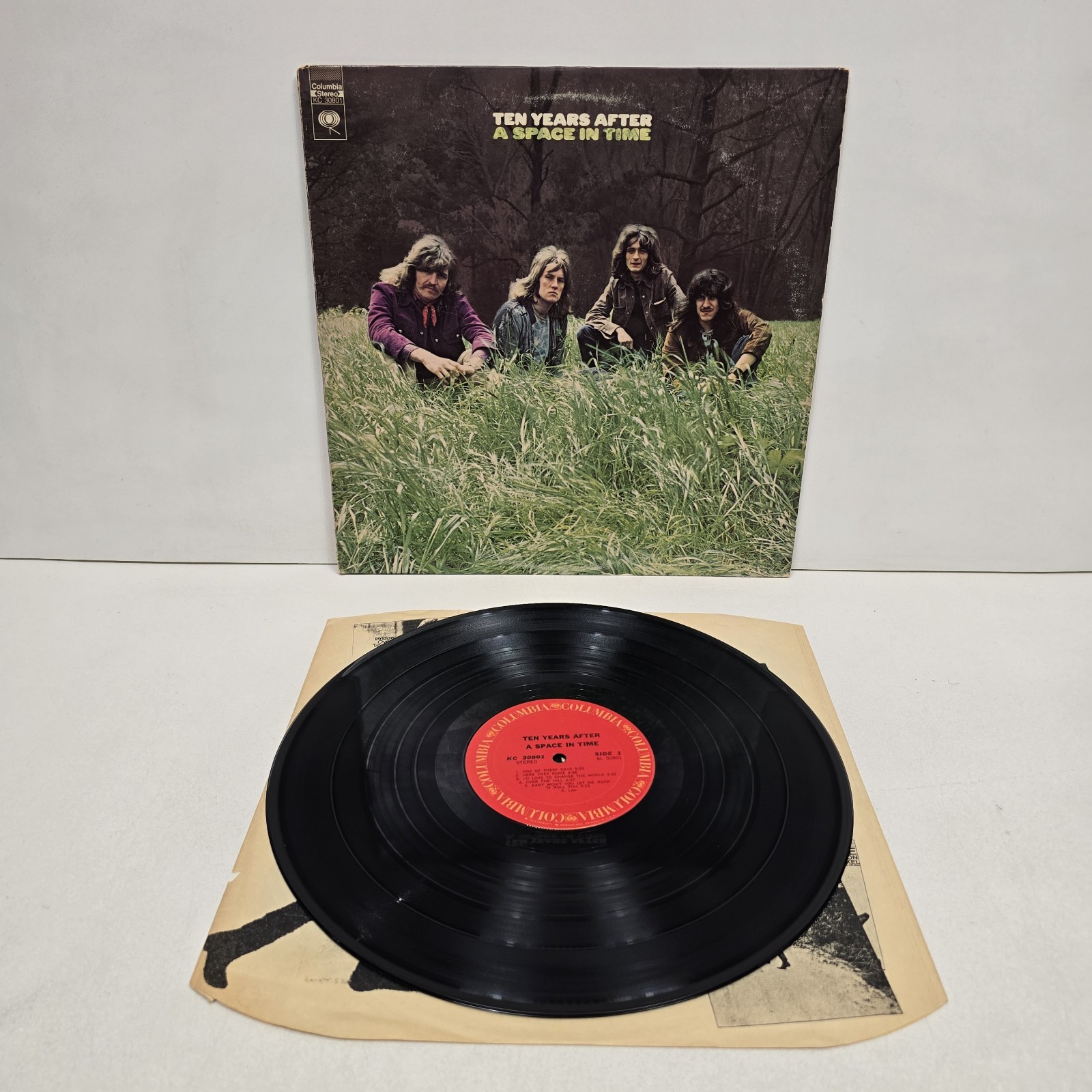 Ten Years After A Space In Time Vinyl LP Record Album Columbia KC 30801