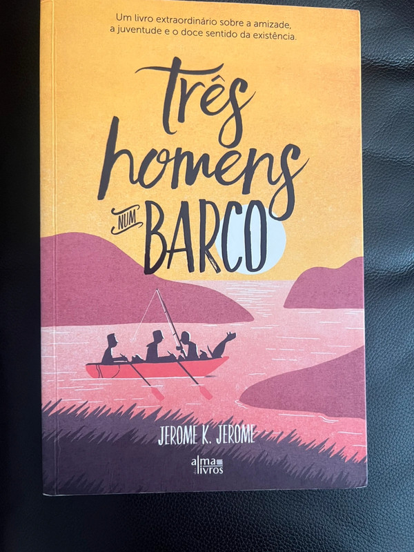 Livro: Três homens num barco  - Jerome K Jerome