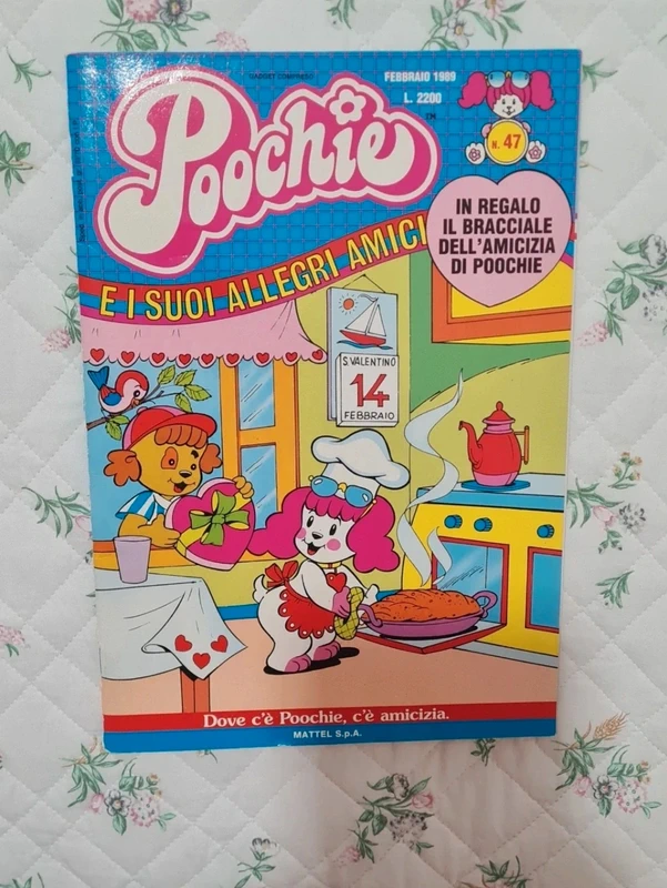 Rivista di fumetti Poochie edita da Mattel - Febbraio 1989