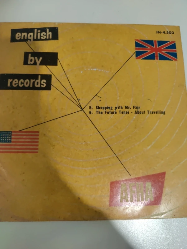 2 Discos vinilo, educación English.his
