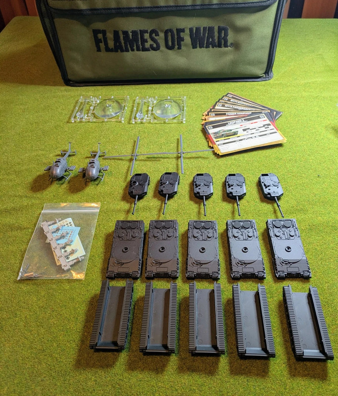 Team yankee flames of war West german starter set