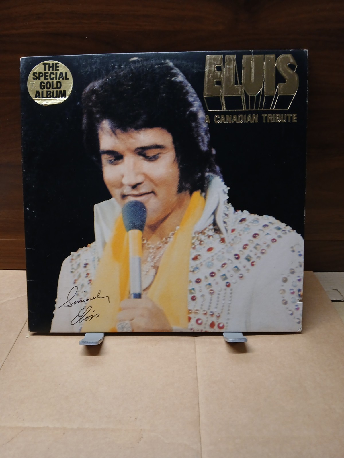 elvis a canadian tribute the special gold album vinyl