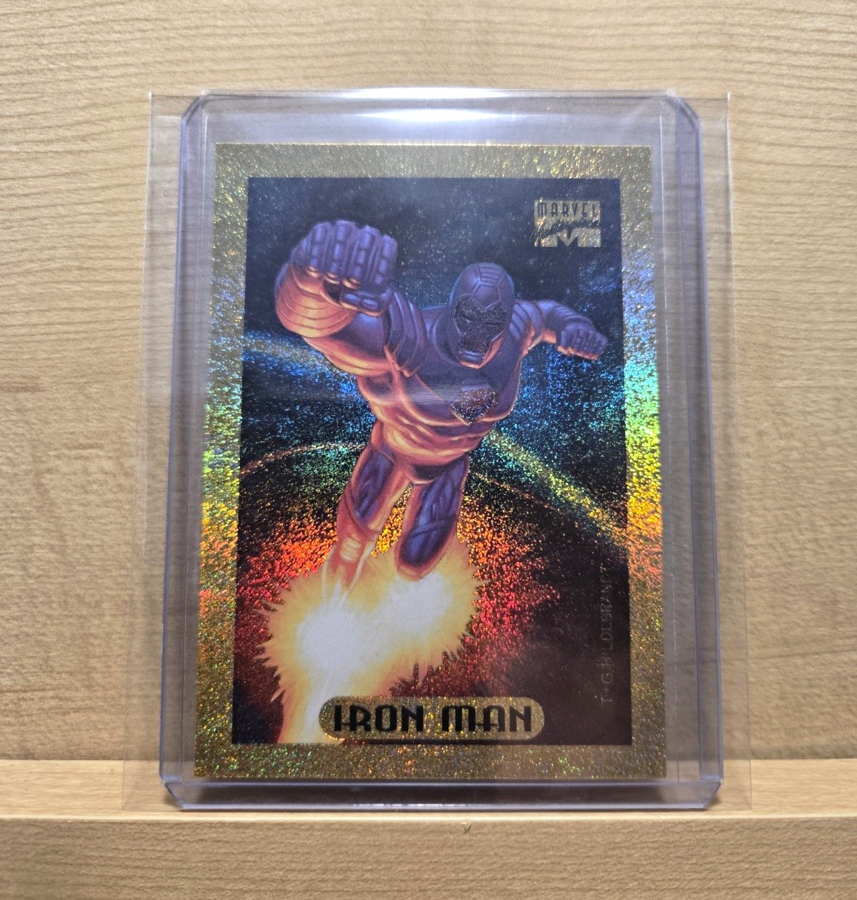 Marvel Masterpieces GOLD 1994 Iron Man Limited Edition Holofoil Hologram 5/10