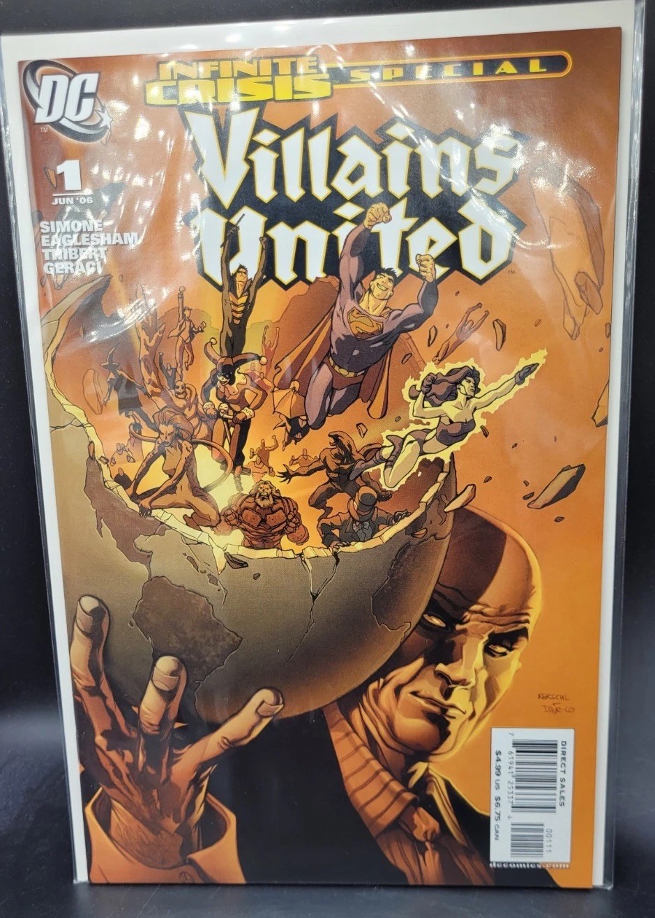 Villains United Infinite Crisis Special #1 DC June 2006 High Grade