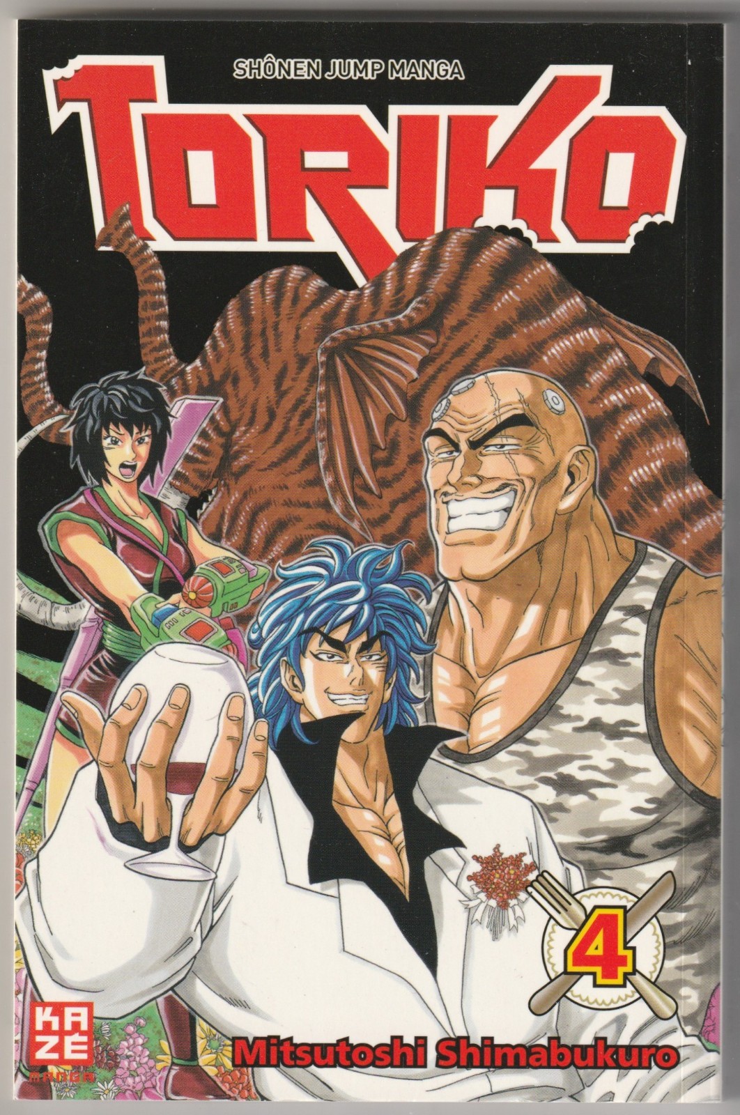 ✪ TORIKO #4, Kaze Manga 2012 MANGA TASCABILE NUOVO OTTIMO Z0-1