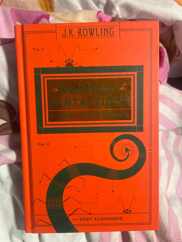 Libro animales fantásticos y donde encontrarlos