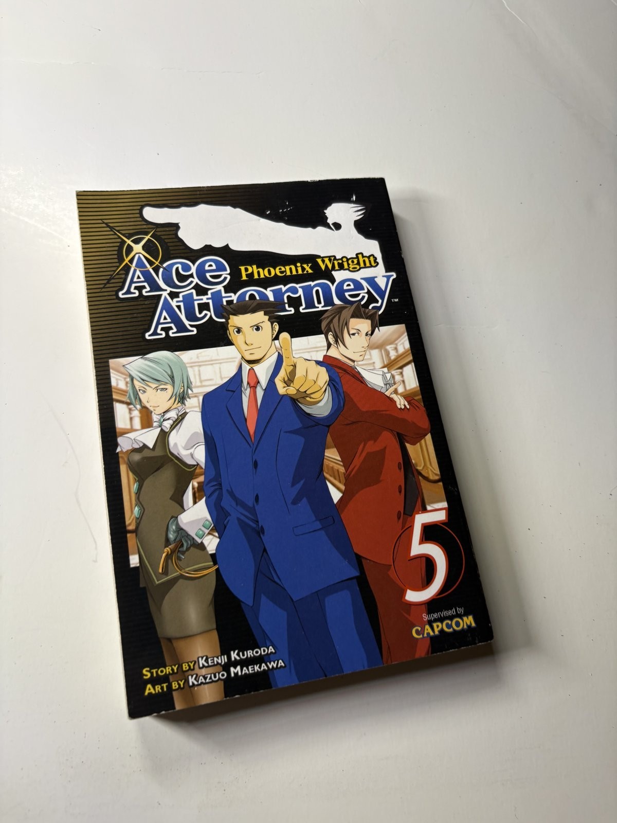 Phoenix Wright Ace Attorney Manga Volume 5 Kodansha Comics Capcom Kenji Kuroda