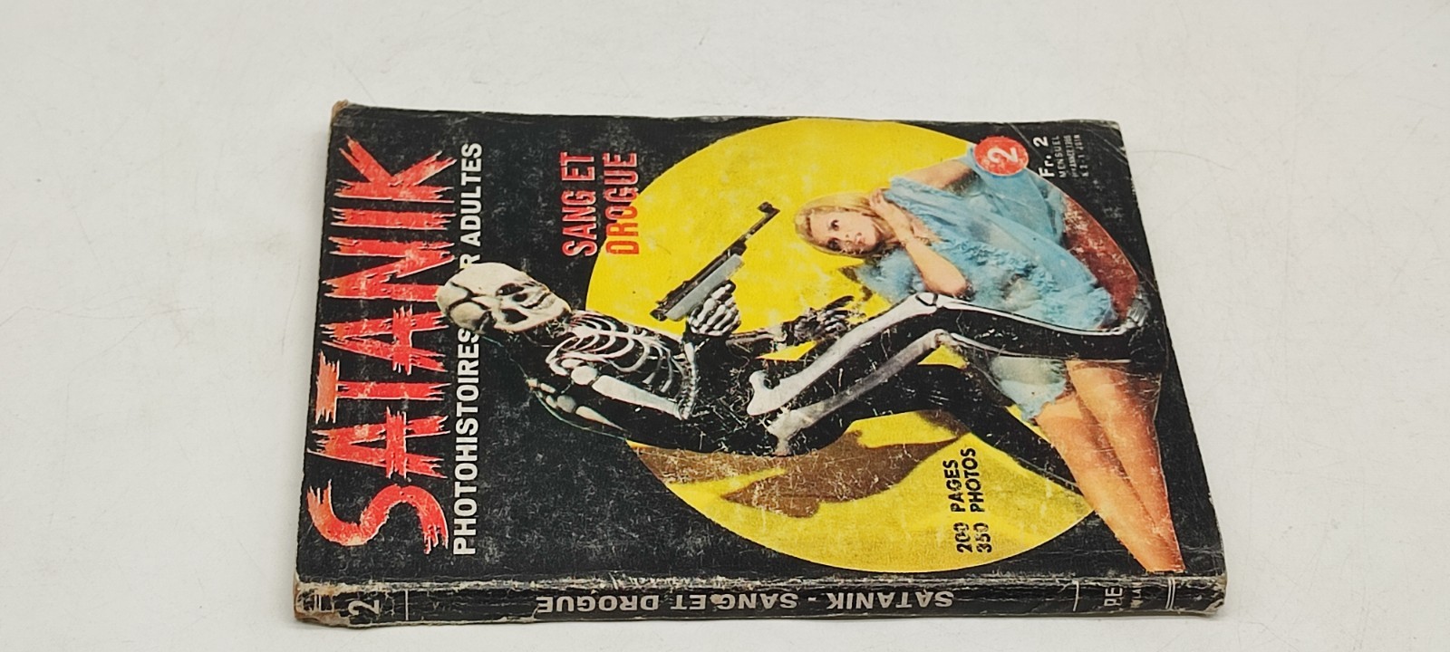 Satanik N 2 Sang Et Drogue Bel Air Paris FRANCESE BD da Lettura   [y12]