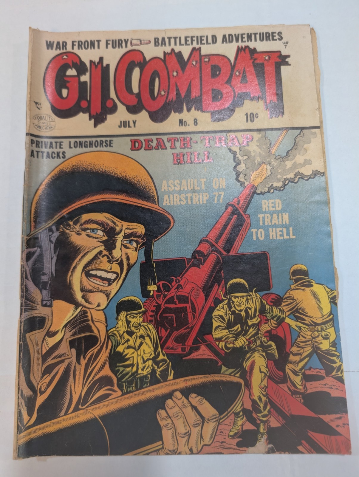 G.I. Combat #8 (Fumetti di qualità luglio 1953)