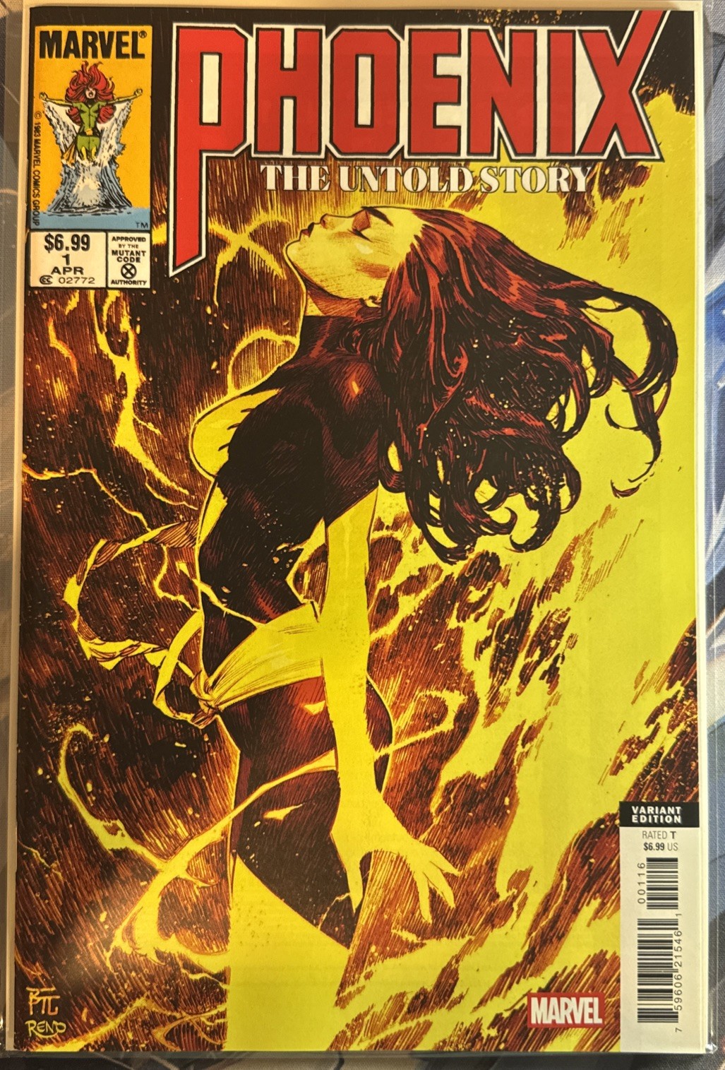 Phoenix The Untold Story #1 Dike Ruan Facsimile 1:25 Variante Incentivo Raro!