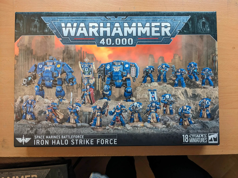 Boîte VIDE battleforce Space marine