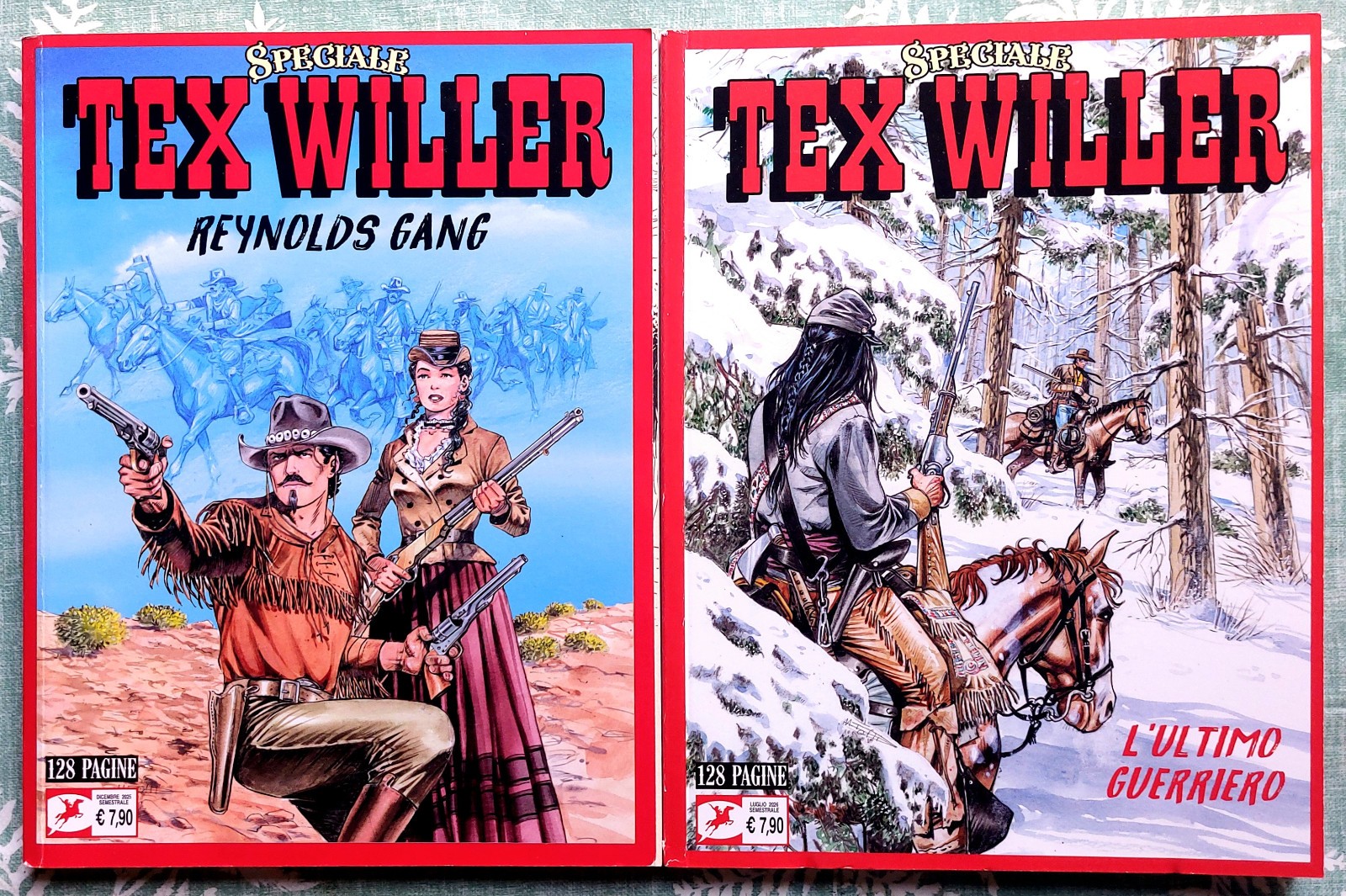 TEX WILLER  Speciale - N. 12 L'Ultimo Guerriero e N. 11 Reynolds Gang - Come N.