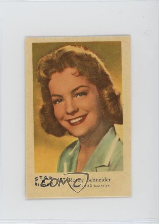 1962 Dutch Gum Star Bilder B Food Issue Romy Schneider #157 0i4g