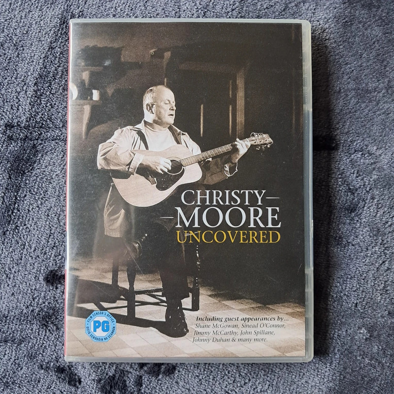 Music DVD Christy Moore - Uncovered