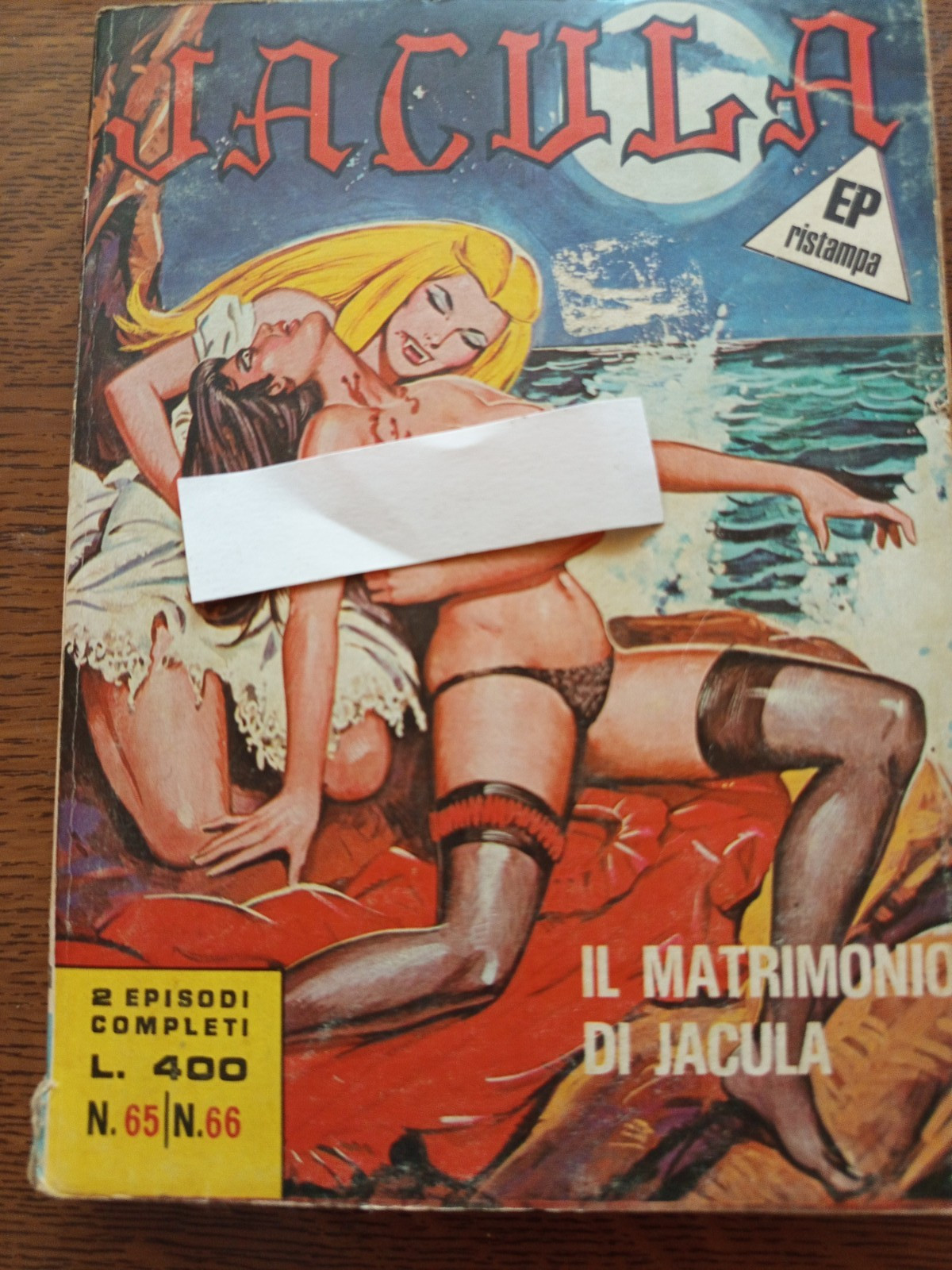 jacula collezione n  33  ''  il  matrimonio di jacula '' - 1976