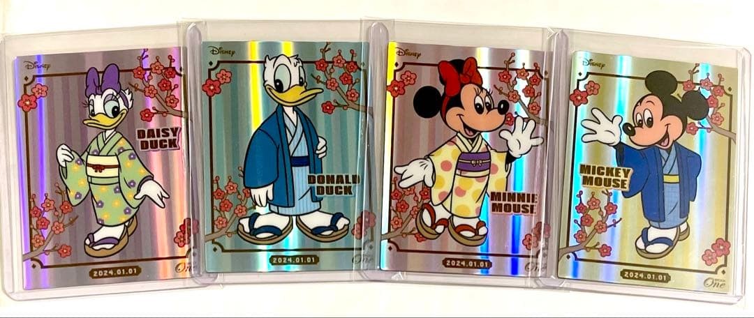 EPOCH Disney 2024 Holo Spectra Card 4 Set