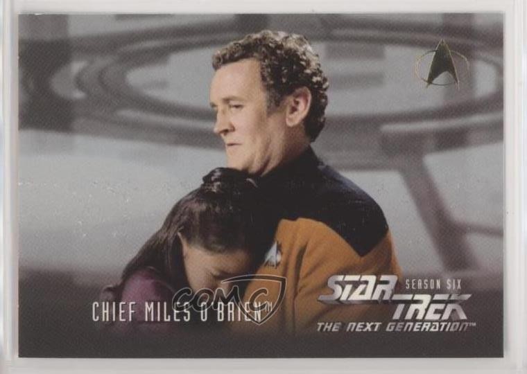 1997 SkyBox Star Trek: The Next Generation Season 6 Chief Miles O'Brien #626 mt8