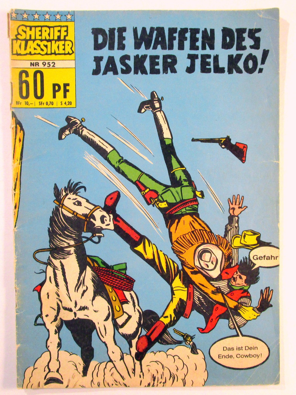 Sceriffo classico fumetto n. 952 originale BSV Editore 1964 - 1973 Z da 2 a 3