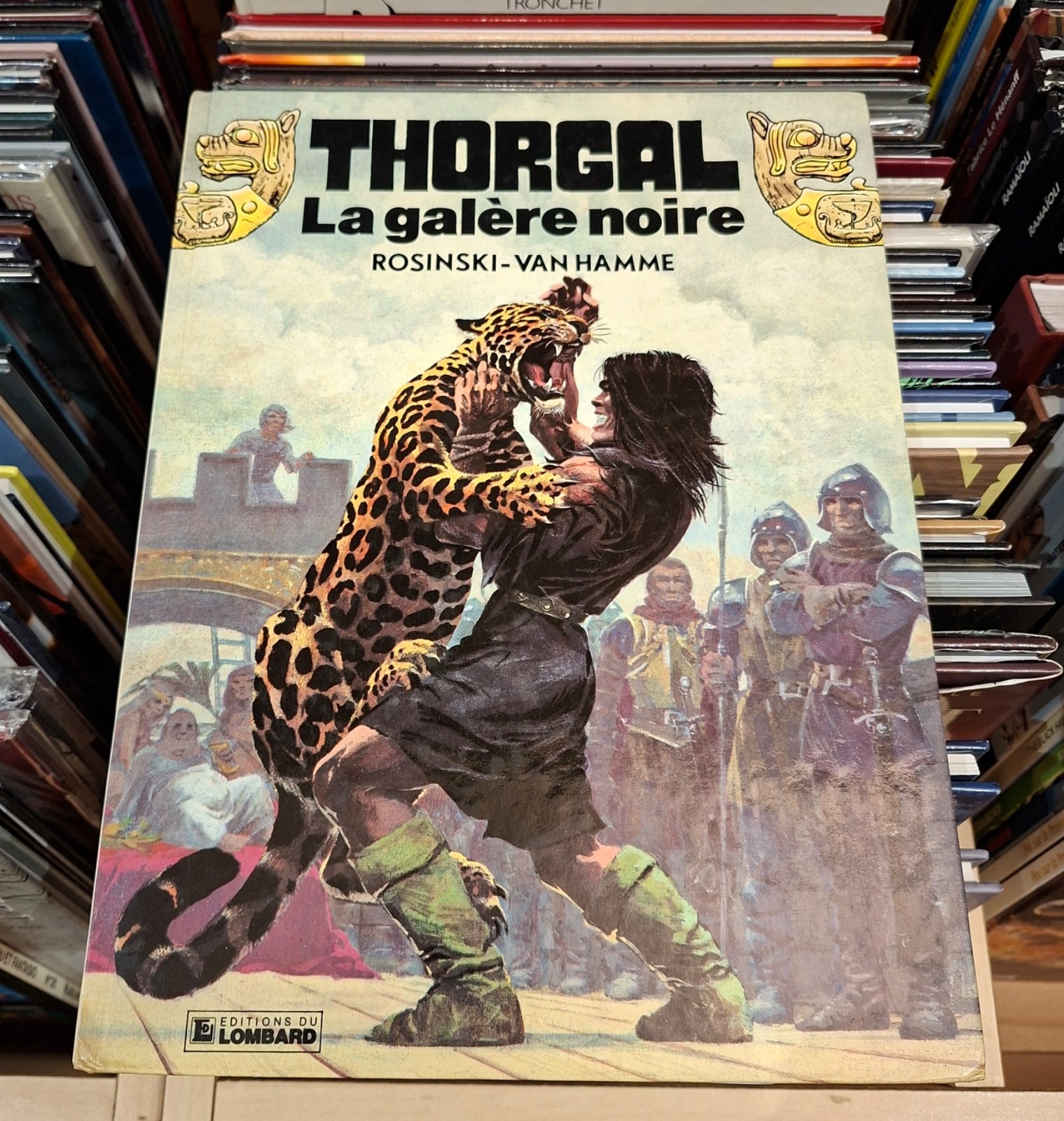 THORGAL : La Galère Noire_ Rosinski - Van Hamme _ Lombard  / E.O. 1982 TBE !