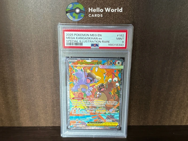 Mega Kangaskhan ex SIR 182/132 - PSA 9 - Mega Evolution