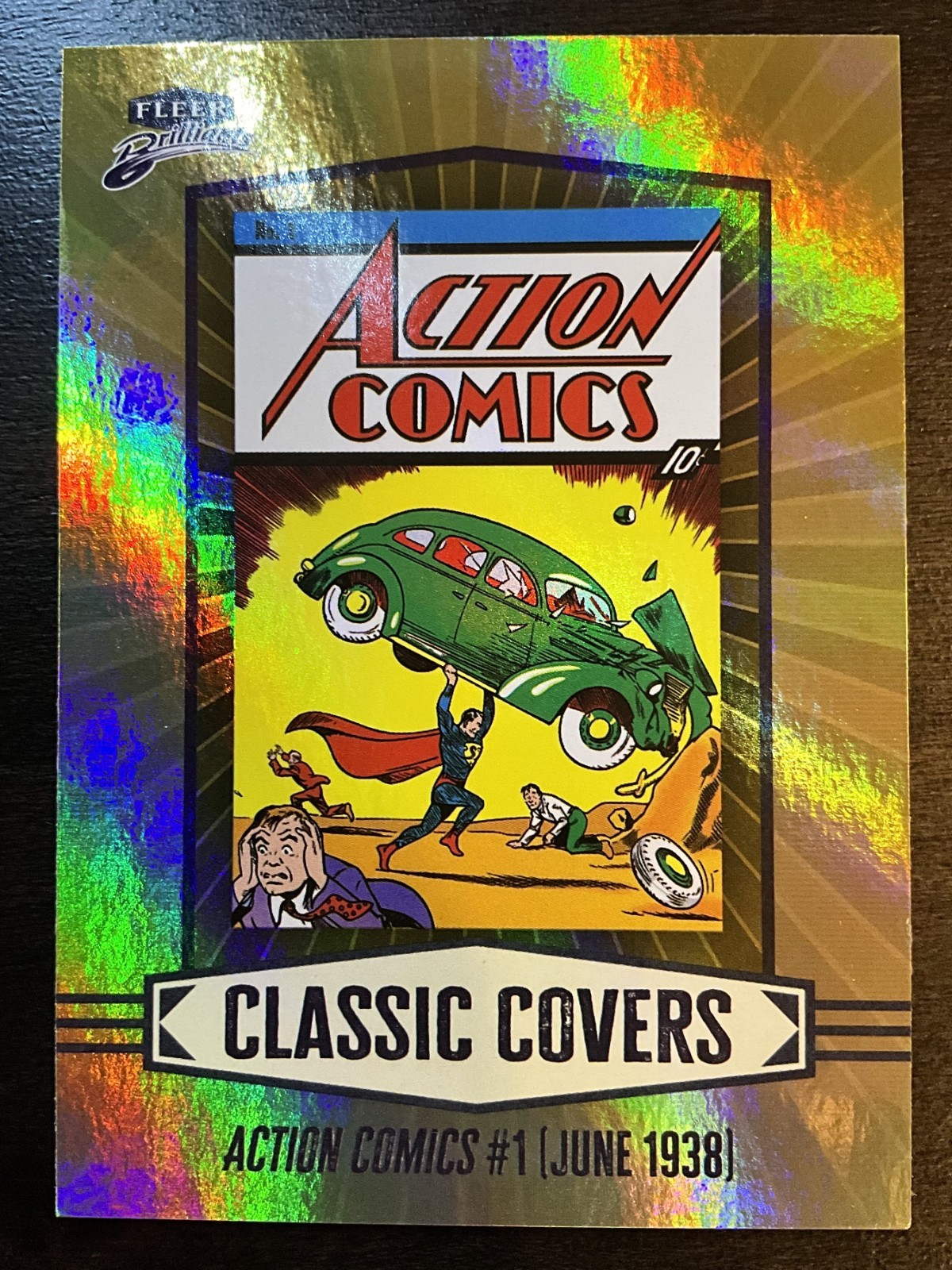 2025 Fleer Brilliants Superman - Action Comics #1 (1938) CC-1 - Copertine classiche
