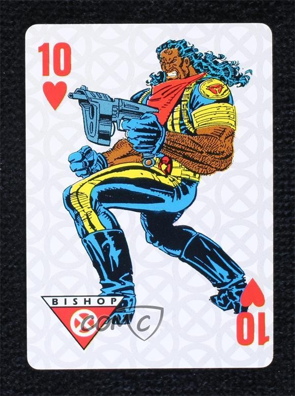 1993 Marvel Xavier Institute for Higher Learning Playing Cards Bishop #10H 07qw