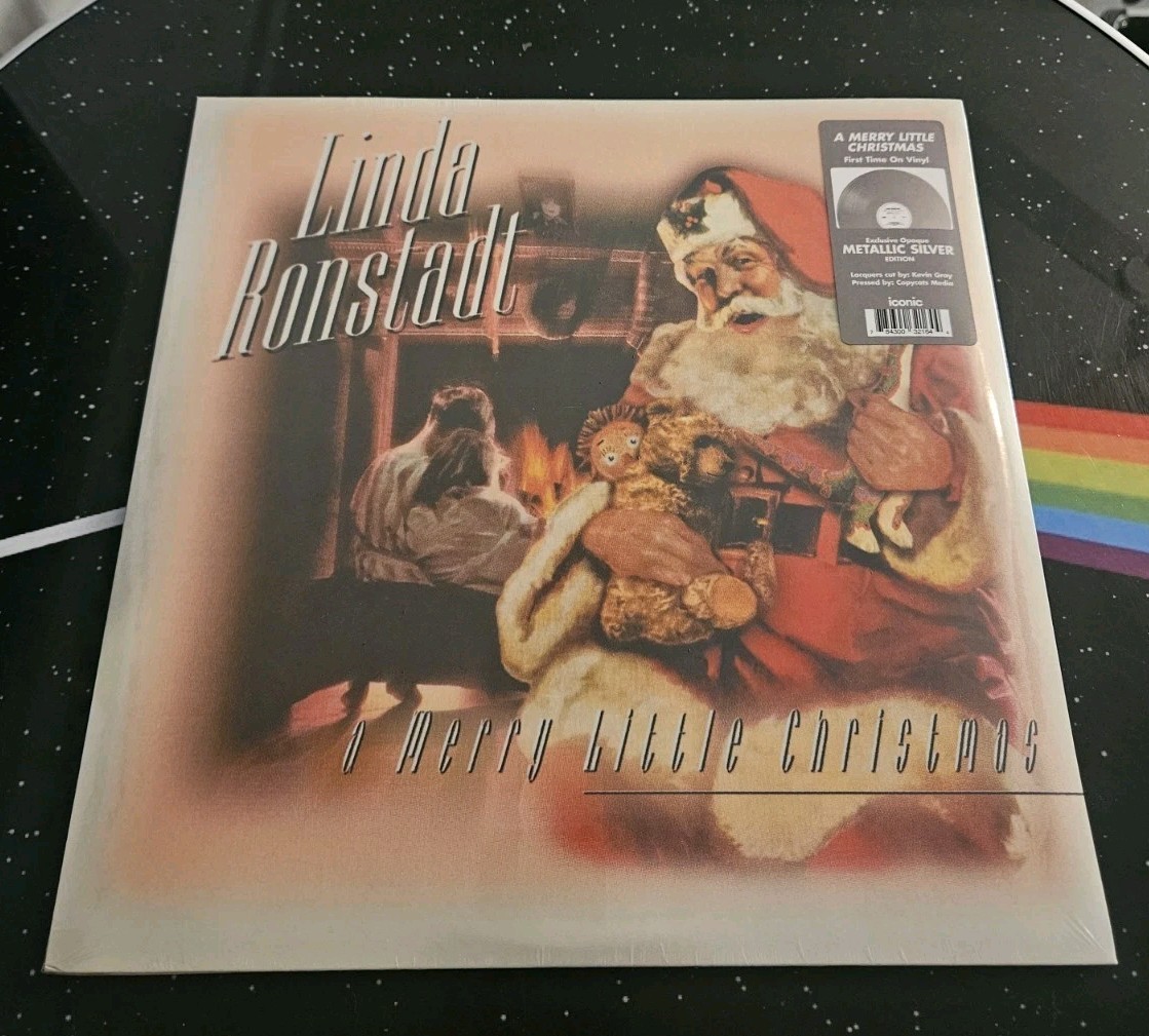 Linda Ronstadt A Merry Little Christmas Silver Vinyl LP Record Sealed New
