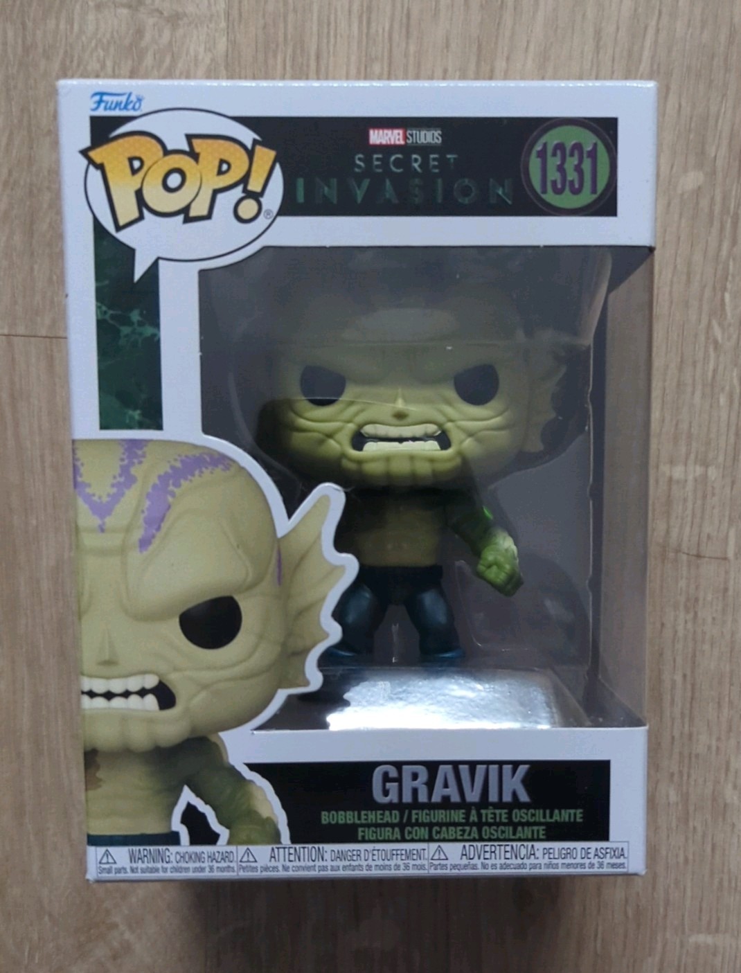 Funko Pop! Marvel Studios Secret Invasion Gravik Vinyl Figure - #1331 - New