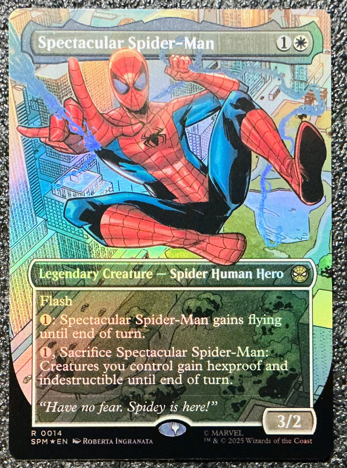 Spettacolare Spider-Man (senza confini) 0014 Foil - Marvel's Spider-Man (SPM)
