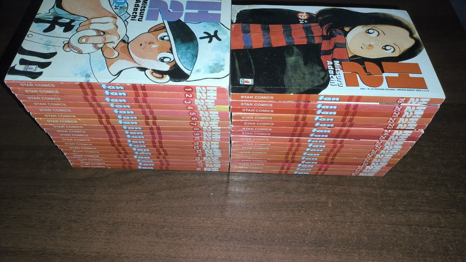 H2 SERIE COMPLETA 1/34 MITSURU ADACHI STAR COMICS MANGA FAN