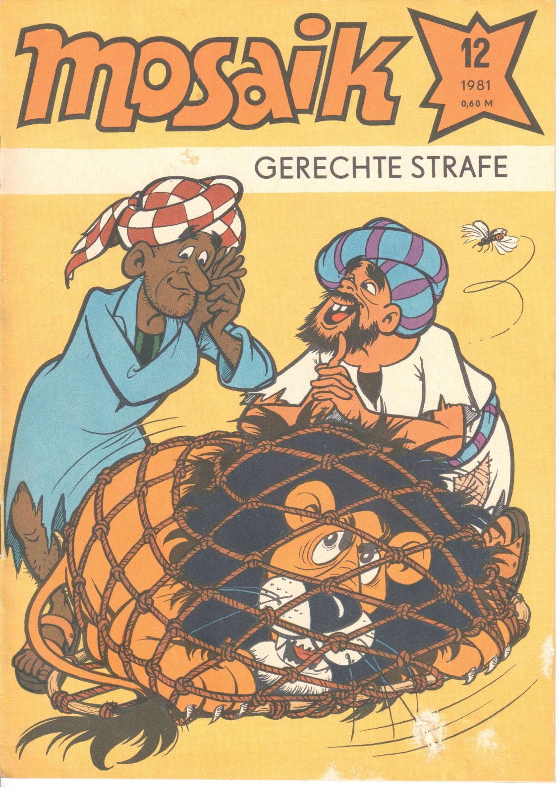 DDR-COMICSTRIP @ Mosaico fascicolo 12 - 1981 -GIUSTA PUNIZIONE-