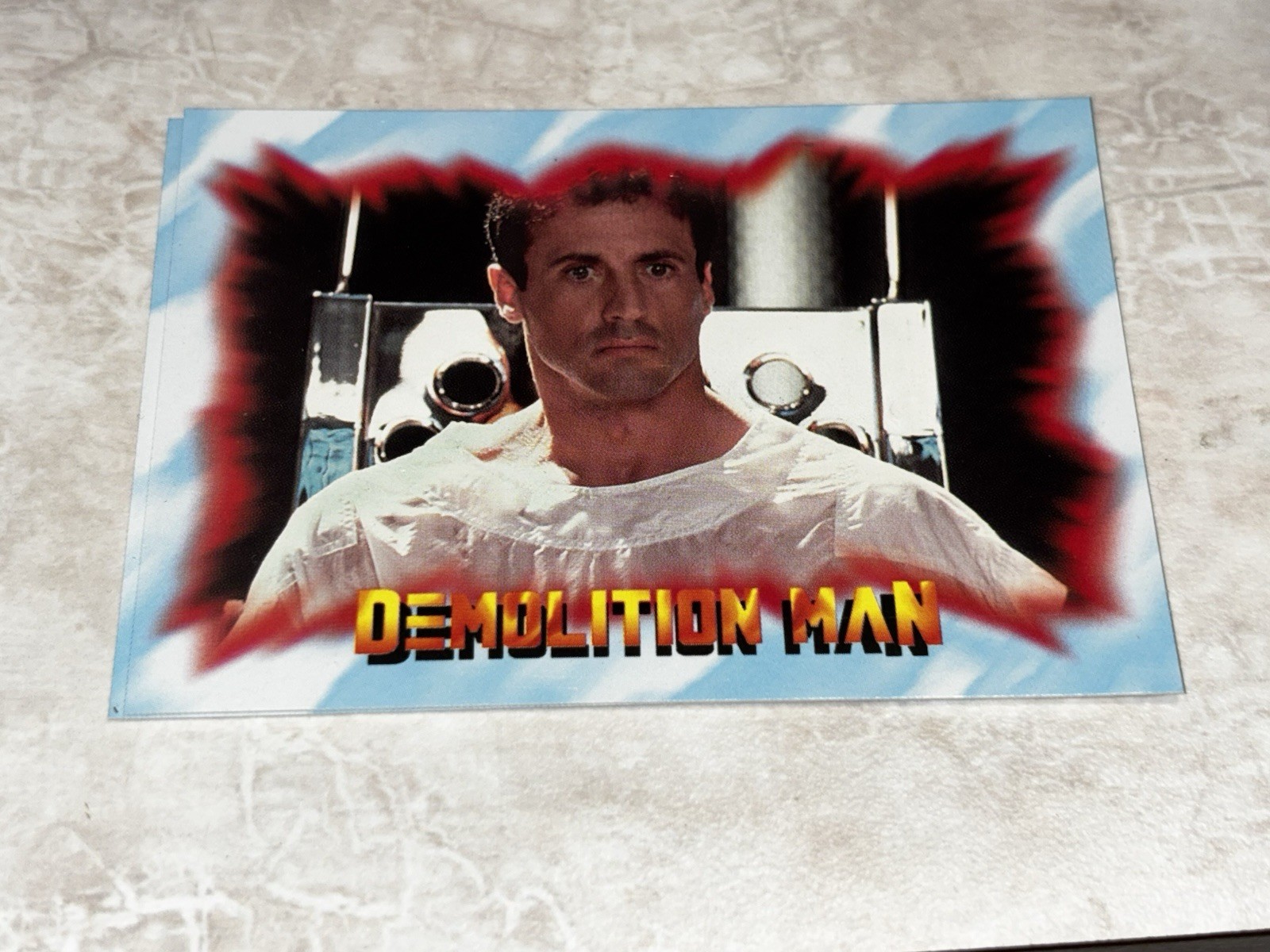 CARTOLINA PROMOZIONALE - DEMOLITION MAN - #S1 - SYLVESTER STALLONE - 1993 - SKYBOX