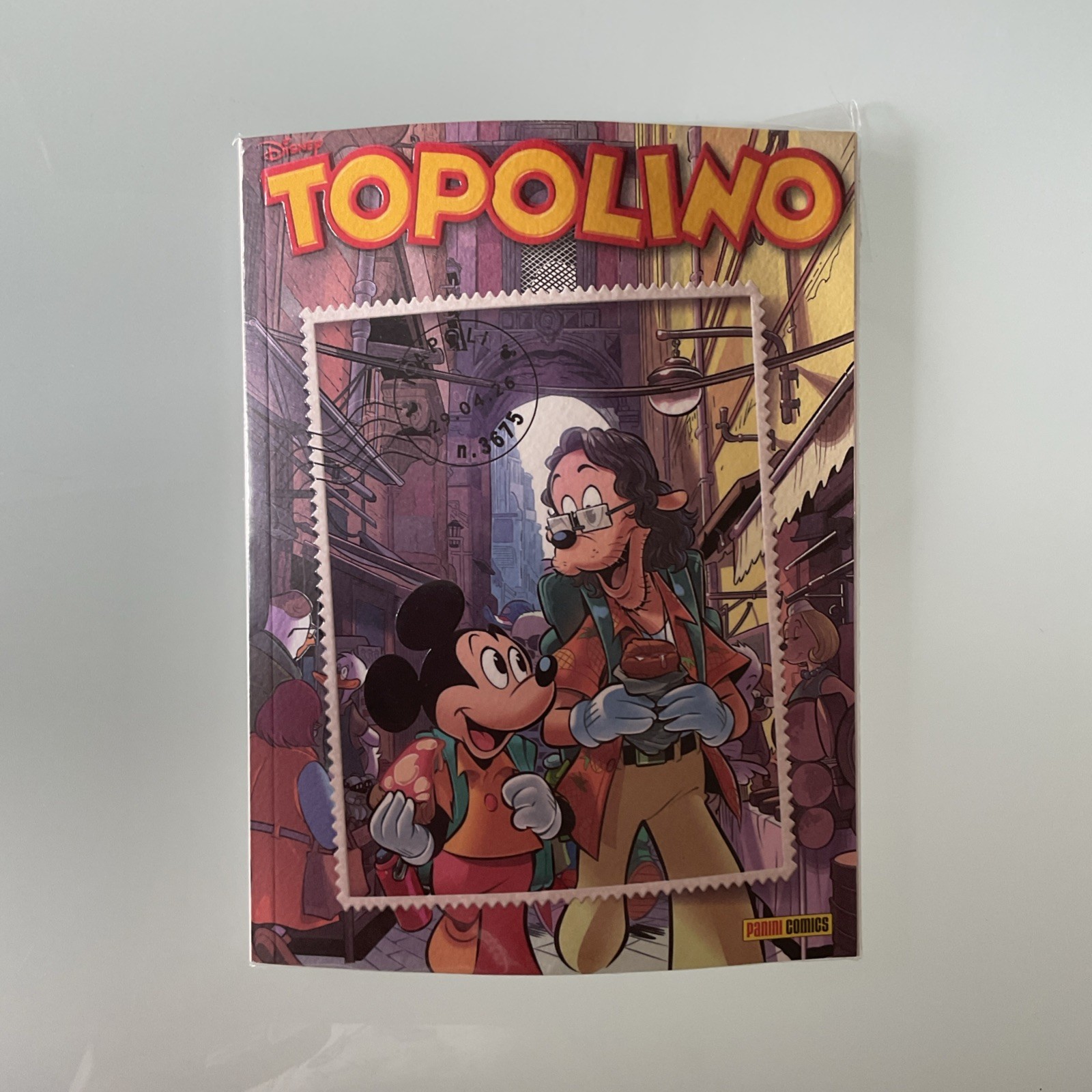 ÈJK1] TOPOLINO 3675 VARIANT NAPOLI COMICON 2026 - CAMUNCOLI 