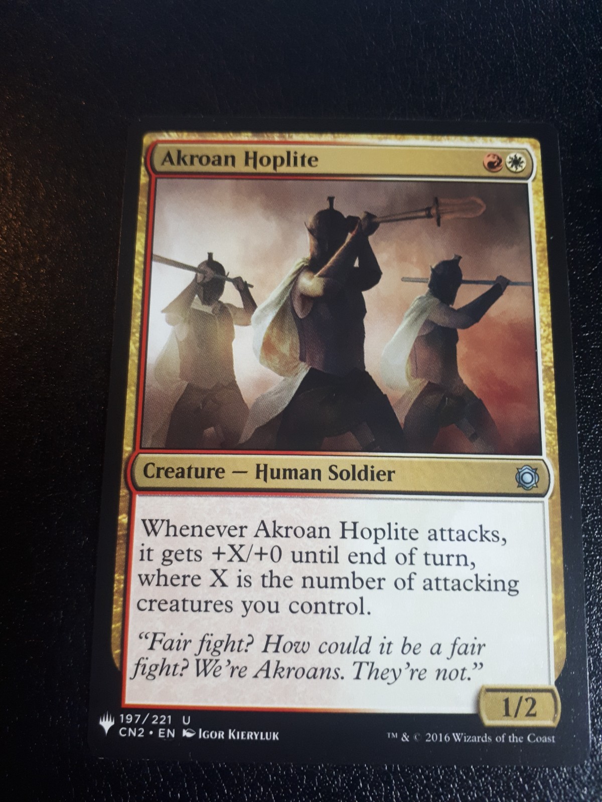 Magic The Gathering MTG Akroan Hoplite Mystery Booster / the list NM B29