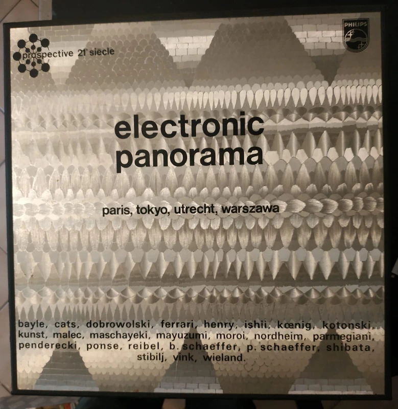 Coffret de quatre disques Electronic Panorama