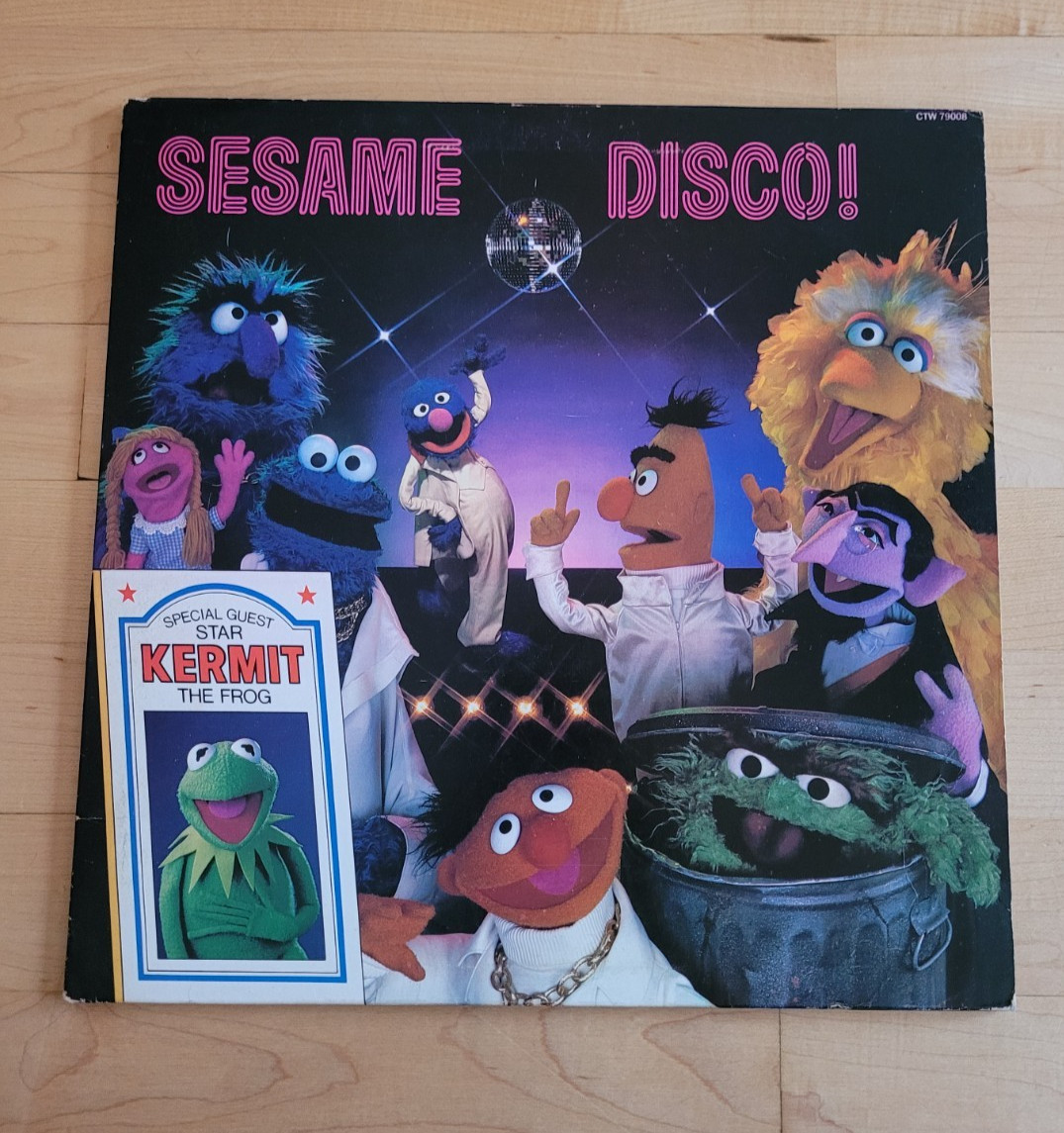 Sesame Street – Sesame Disco! (Vinyl, LP, 12" Gatefold, CTW 79008, 19790