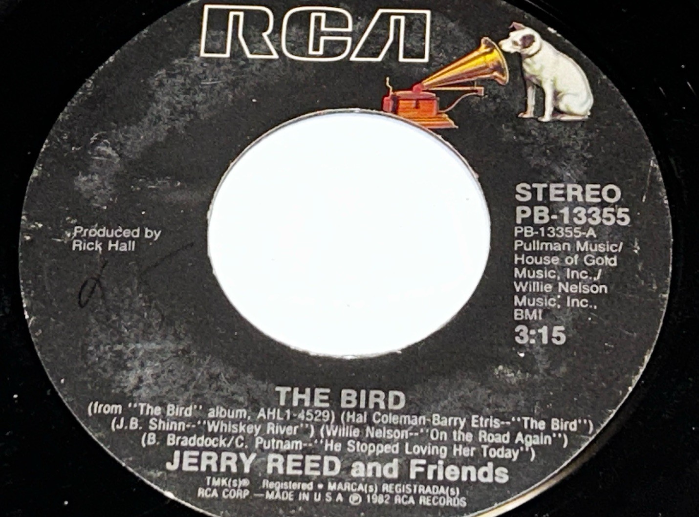 Jerry Reed The Bird/The Hobo  45 Rpm7" 23Z26